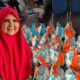 Hj. Nevi Zuairina Salurkan Bantuan BNI untuk Korban Kebakaran Pasar