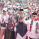 Ketua DPRD Sumbar Muhidi Hadiri Aksi Bela Palestina di Padang