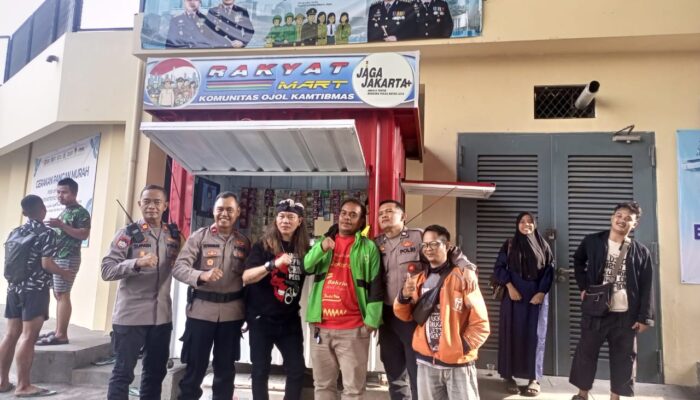 Polres Jakpus Bikin Inovasi Rakyat Mart dan Auto untuk Komunitas Ojol