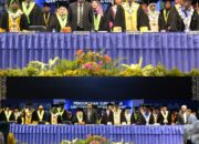 UNP Kukuhkan 11 Guru Besar Dalam Rapat Senat Terbuka