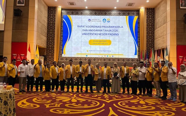 UNP Adakan Rapat Koordinasi Program Kerja dan Anggaran Tahun 2026