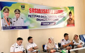 Wabup Solok Buka Sosialisasi dan Verval DTSEN 2025