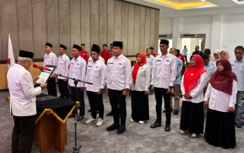 Dewan Pengawas serta Pengurus PMI Kabupaten Solok Masa Bakti 2025-2030 Resmi Dilantik