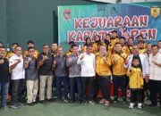 Ketua Fraksi Gerindra DPRD Provinsi Sumbar Buka Kejuaraan Karate Terbuka se Sumatera