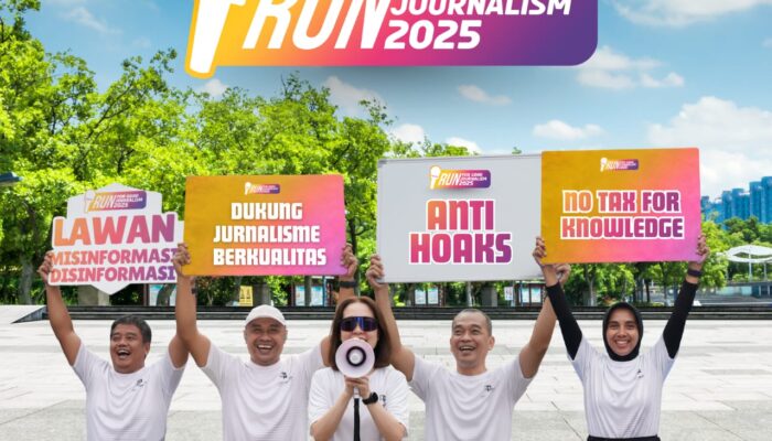 Lewat Fun Run Forum Pemred Gaungkan Good Journalism
