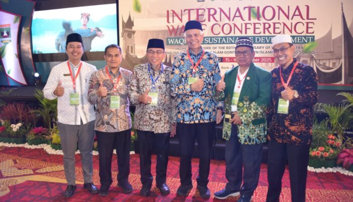 Wakil Walikota Padang Hadiri International Waqf Conference