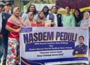 Partai Nasdem Kota Padang Bantu Warga Batu Busuak Pauh