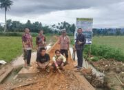 Anggota DPRD Sumbar Ali Muda Tinjau Lansung Progres Pembangunan JUT di Nagari Tanjung Betung Timur
