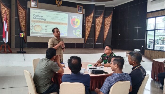Kodam XX/TIB Gelar Coffee Morning Bersama Insan Pers untuk Pererat Silaturahmi dan Sinergi