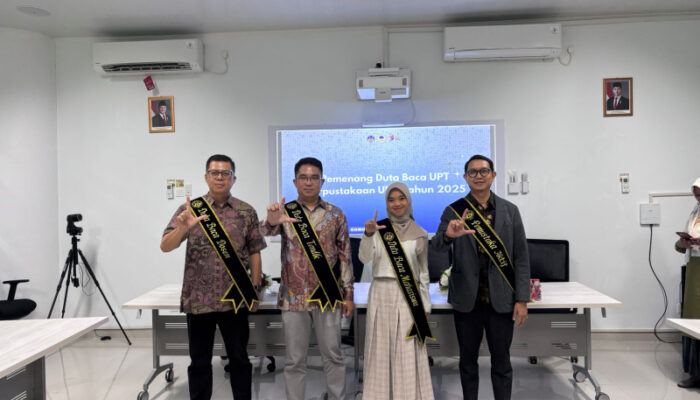 UPT Perpustakaan UNP Tetapkan Duta Baca Tahun 2025