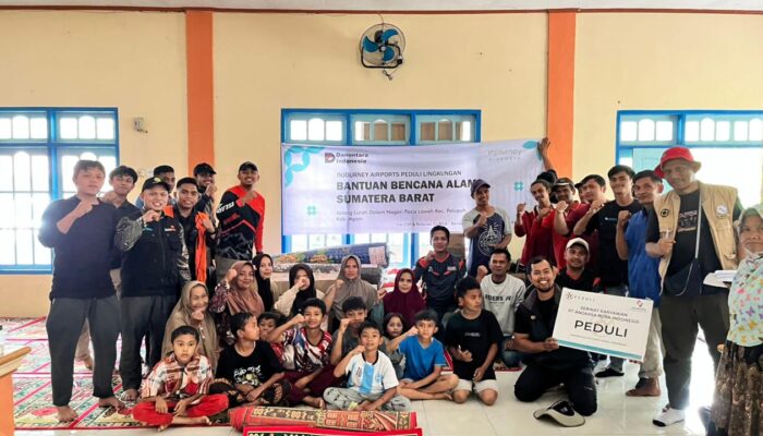 InJourney Airports Kirim Tim GURILA dan Logistik ke Palupuh, BIM: Listrik Masih Terputus