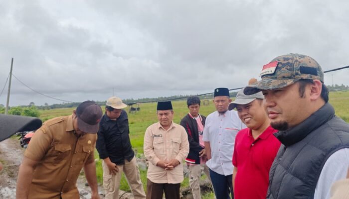 Anggota DPR RI Rahmat Saleh Tinjau 10 Titik Irigasi