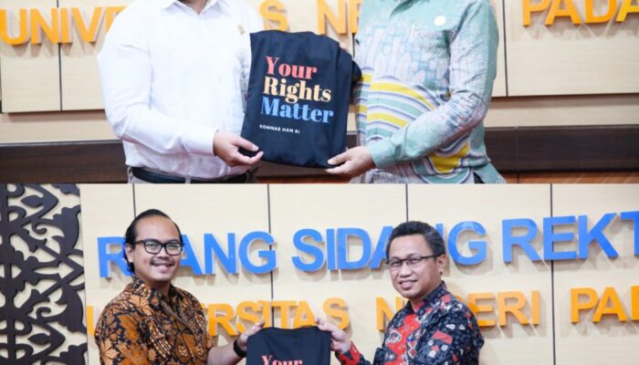 UNP Bersama Komnas HAM RI Jalin Kerjasama Bidang Pendidikan