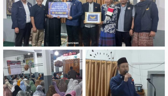Safari Ramadan Perdana di Tanah Datar, Erick Hamdani Tegaskan Komitmen Partai Hadir untuk Umat