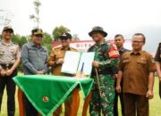 TMMD ke-127 Resmi Dibuka, Sinergi TNI dan Pemda Percepat Akses dan Kesejahteraan di Pagaruyung