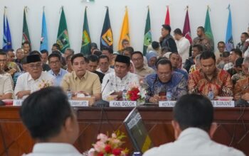 Bupati Solok Hadiri Rakor Penanganan Pascabencana Sumbar