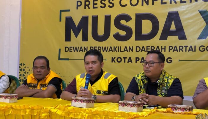 Musda XI Golkar Kota Padang Jadi Agenda Konsolidasi Organisasi