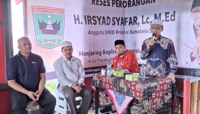 Reses di Sungai Kamuyang, Irsyad Safar Tampung Aspirasi Pertanian, Infrastruktur, dan Pariwisata
