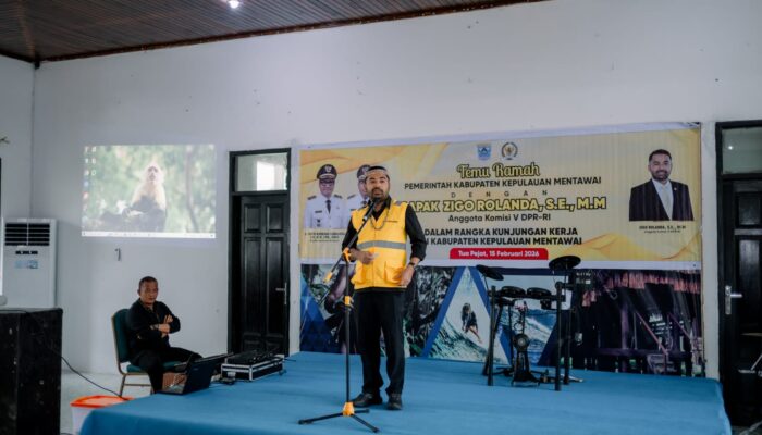 DPR RI Kawal Pembangunan Mentawai, Zigo Rolanda Tekankan Kesiapan Program 2026