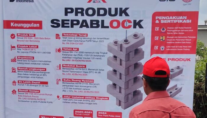 Kepala BP BUMN Lepas Pengiriman Perdana Suplai Sepablock