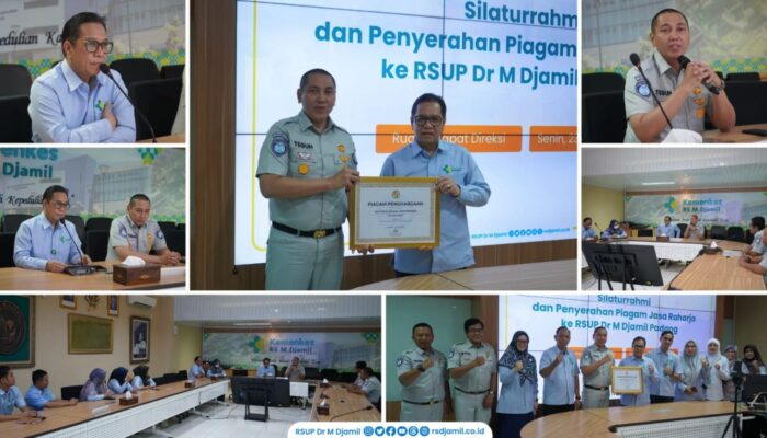 RSUP Dr. M. Djami Terima Penghargaan Form and Diagnosis Accuracy Champion dari PT Jasa Raharja (Persero)