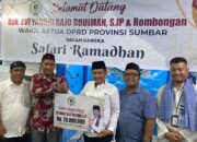 Wakil Ketua DPRD Sumbar Evi Yandri Rajo Budiman Serahkan Bantuan 20jt Untuk Mushola Nur Ishlah