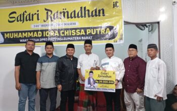 Safari Ramadan Wakil Ketua DPRD Sumbar Iqra Chissa, Komitmen Perjuangkan Kebutuhan Pembangunan Masyarakat