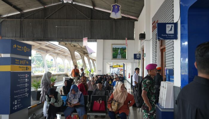 KAI Divre II Sumbar Masih Sediakan 143.427 Tempat Duduk Masa Libur Lebaran