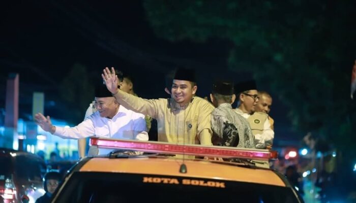 Pemko Solok Gelar Takbir Keliling Sambut Hari Raya Idul Fitri 1447 H