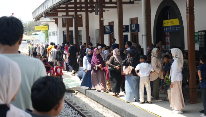 Angleb Belum Usai, KAI Divre II Sumbar Sudah Layani Lebih dari 100 Ribu Penumpang