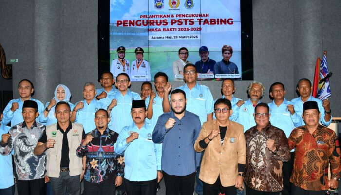 Fadly Amran Hadiri Pelantikan dan Pengukuhan Pengurus PSTS 2025-2029