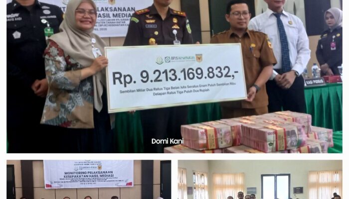 Tunggakan BPJS Rp17 Miliar Dituntaskan, Pemkab Tanah Datar Tutup Bab Lama dengan Komitmen Baru