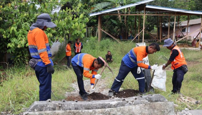 Tingkatkan Keselamatan, KAI Divre II Sumbar Tutup Perlintasan Sebidang Liar di Paulimah–Indarung