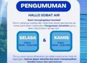 Jaga Kualitas Air, Perumda Padang Lakukan Pengurasan Accelerator Dua Kali Sepekan