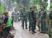 Tegakkan Disiplin di Lapangan, Dandim Pastikan TMMD Krangean Berjalan Sesuai Rencana 