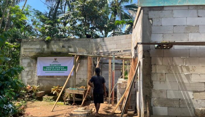 Haru Agus Menyaksikan Rumah Impiannya Mulai Berdiri Kokoh