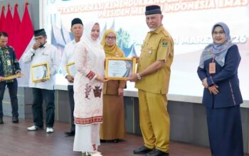 Pemko Solok Borong Tiga Penghargaan di Rakorda Bangga Kencana Sumbar 2026, Komitmen Turunkan Stunting