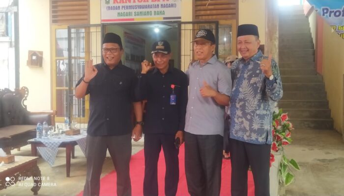 Empat Kandidat Bakal Calon Wali PAW Nagari Saniang Baka Siap Adu Strategi dan Politik untuk Pembangunan