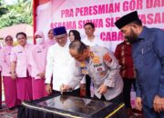 Kapolda Sumbar dan Bupati Tanah Datar Groundbreaking Asrama SLB Kemala Bhayangkari