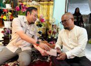 Peduli Korban Hanyut yang Belum di Temukan Rahmad Saleh Temui Keluarga Korban