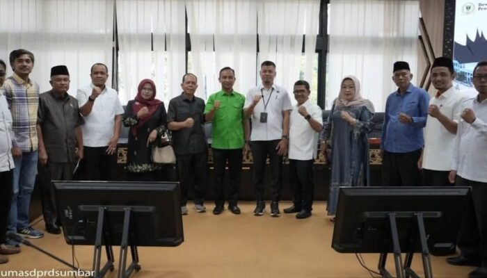 DPRD Sumbar Terima Kunjungan DPRD Tanah Datar, Konsultasi Pembahasan LKPJ