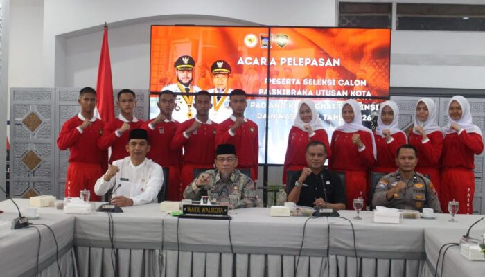 Pemko Padang Resmi Kirim 10 Pelajar Terbaik Sebagai Paskibraka Tingkat Sumbar dan Nasional 2026