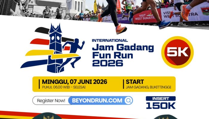 IKA Unand Berkolaborasi dengan Pemko Bukittinggi Gelar Event Internasional Jam Gadang Fun Run 2026