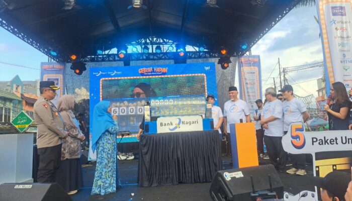 Gebyar Hadiah Bank Nagari 2026 Sukses Digelar di Kota Solok, UMKM Ikut Bergairah