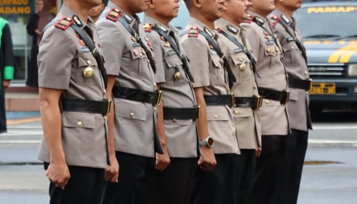 Polresta Padang Gelar Sertijab dan Pelantikan Sejumlah Pejabat, Berlangsung Khidmat dan Lancar