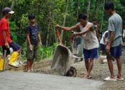 Akhir Pekan Produktif, Satgas dan Warga Kebut Pembangunan Infrastruktur TMMD