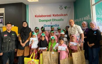 Gramedia Ajak Anak dan Keluarga Berbagi Melalui Lomba Mewarnai “Warnai Karyamu, Berbagi Perlengkapan Sekolah