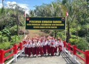Tawa Anak-anak Warnai Rampungnya TMMD di Krangean