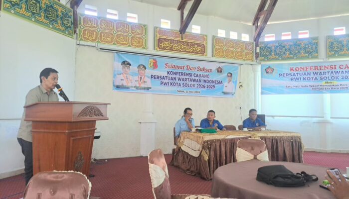 Widya Navies Soroti Solidaritas Wartawan Kota Solok dalam Konferensi PWI 2026
