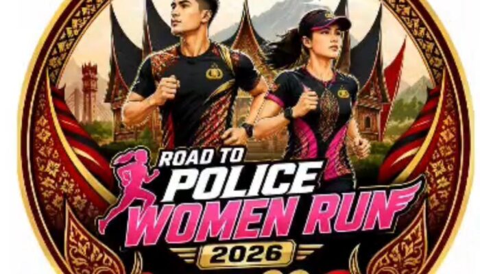 POLRESTA PADANG GELAR BHAYANGKARA RUN SEBAGAI ROAD TO POLICE WOMEN RUN 2026